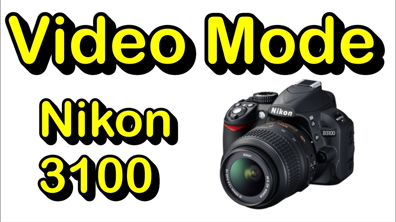 How to take video with Nikon D3100 camera | Nikon D3100 DSLR video