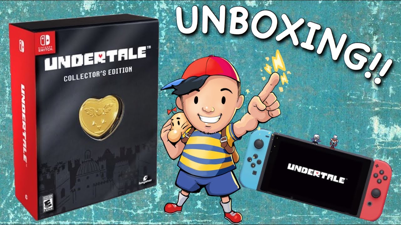 UNDERTALE COLLECTOR'S EDITION FOR NINTENDO SWITCH | UNBOXING - YouTube