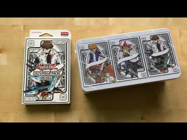 Unboxing Yu-Gi-Oh Mega Tin And Pack Bundle Tuckbox 2025 Celebrate