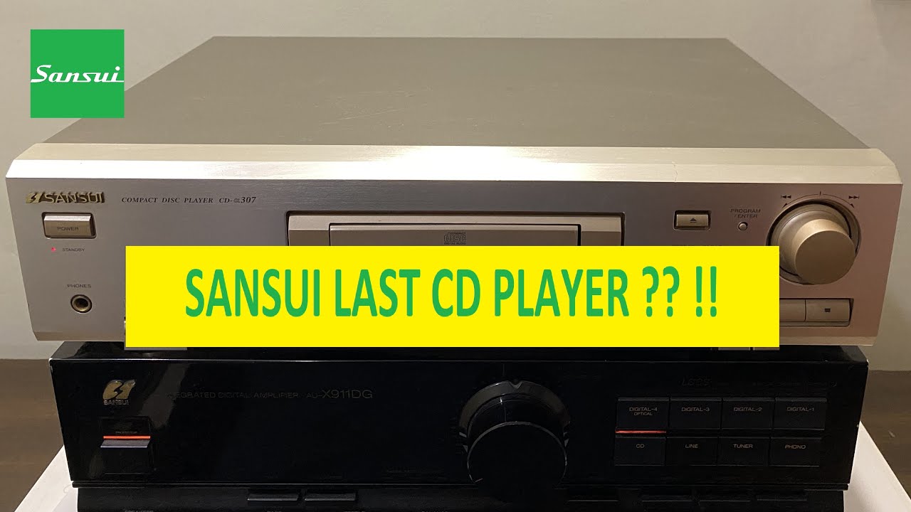 Sansui CD alpha 307 last CD Player from company ?? - YouTube