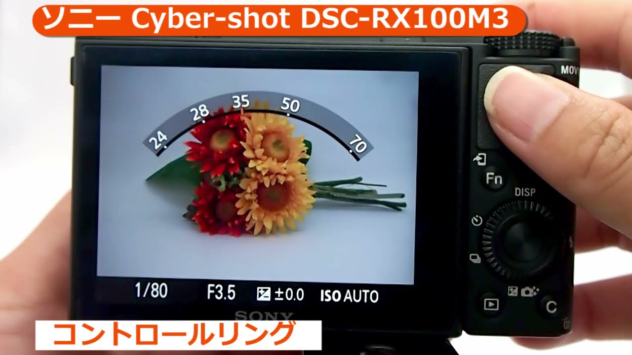 SONY[ソニー] Cyber-shot DSC-RX100M3｜イチオシ!デジタルカメラ