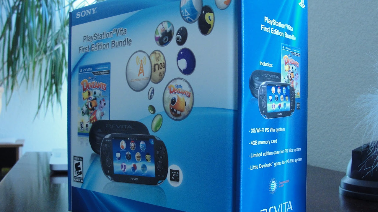 PS Vita First Edition Bundle Unboxing RELEASE DAY! - YouTube
