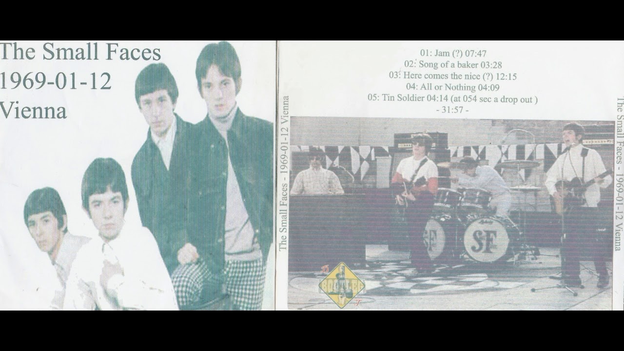 ケニー・ジョーンズ直筆サインsmall faces live1969