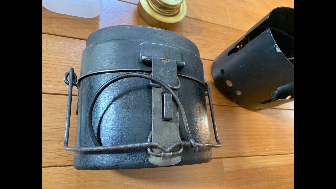 スウェーデン軍ステンレス飯盒】とてもクールな飯盒。【Swedish army