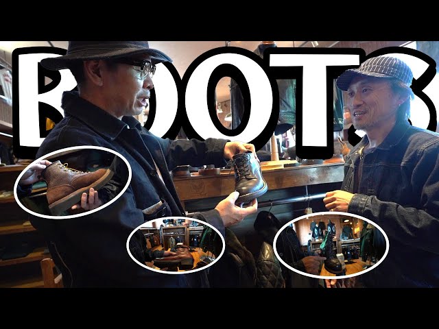 An impressive collection of boots!! Here are some of the work