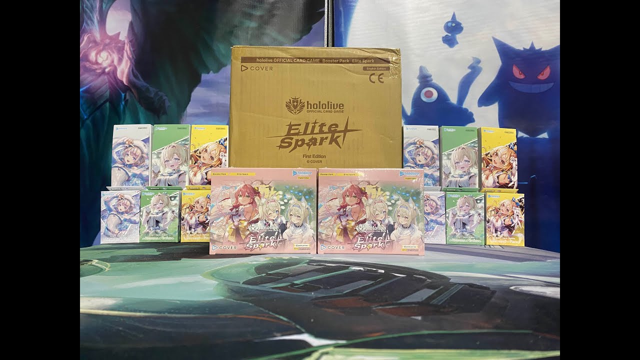 Opening Over $1,000 of ENGLISH hololive OCG Elite Spark
