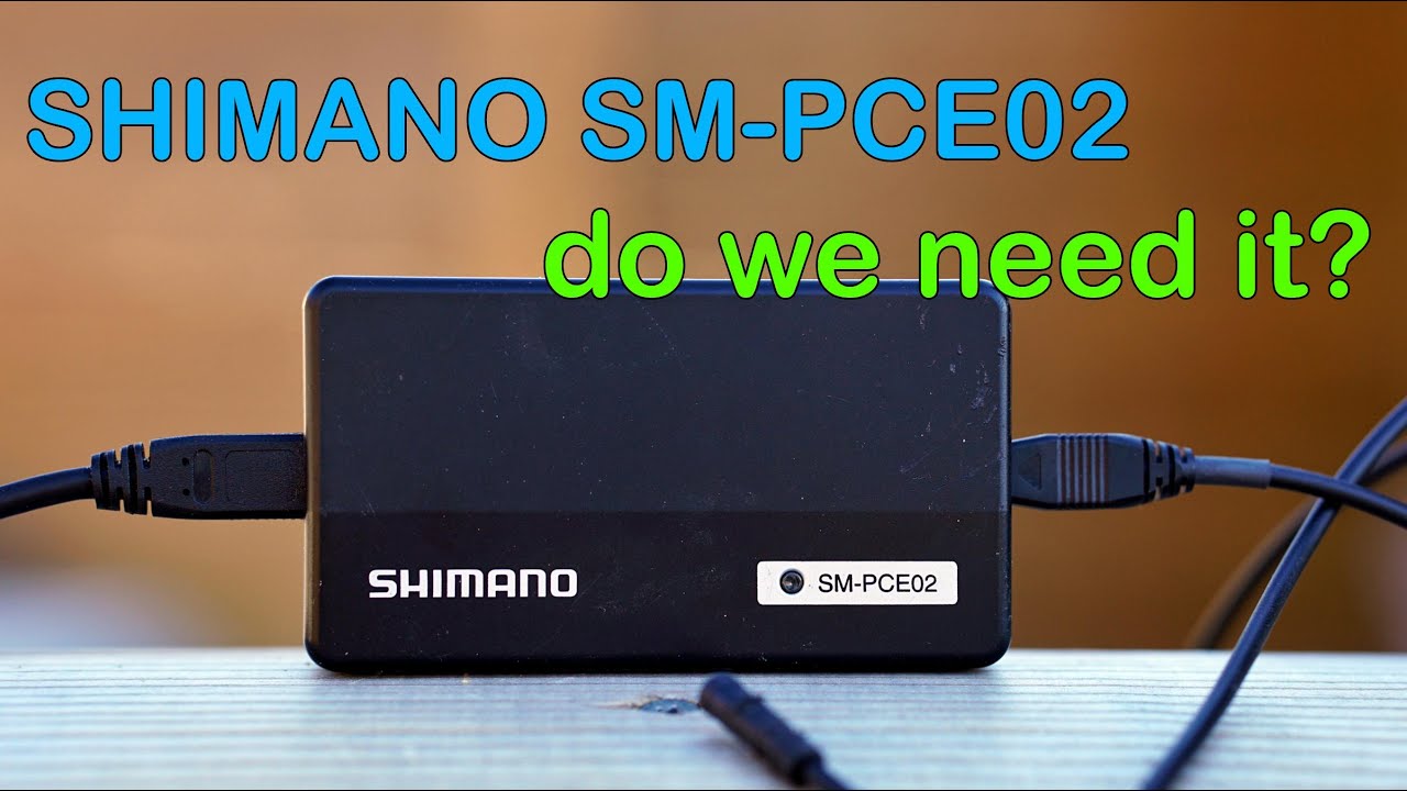 Shimano SM PCE02 - do we need it? - YouTube