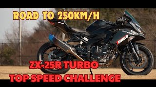 ZX-25R Turbo】Top Speed Attack: The 250km/h Challenge – Full
