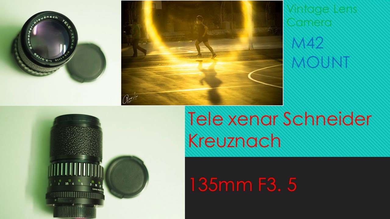 66- Review tele Xenar Schneider-Kreuznach 135mm F3.5 lens - YouTube