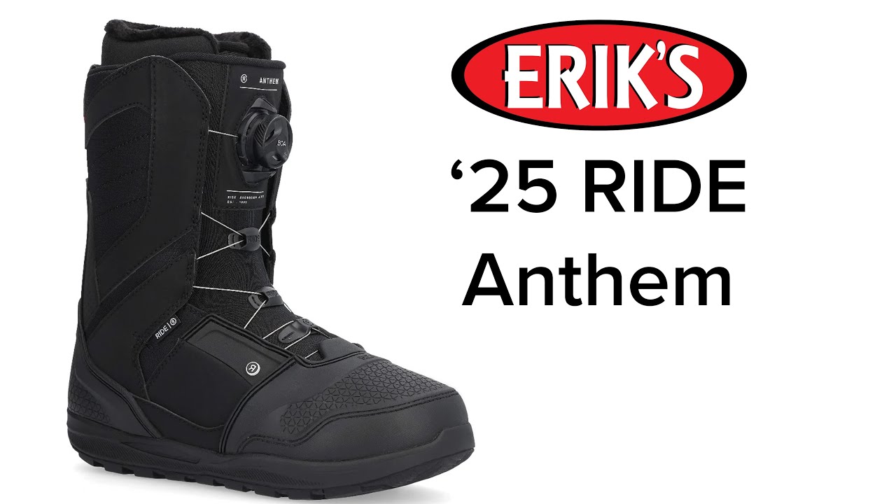 2025 RIDE Anthem Snowboard Boots - YouTube