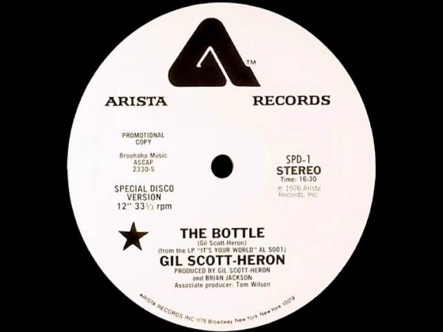 Gil Scott Heron - The Bottle (Dj ''S'' Battle Rework) - YouTube