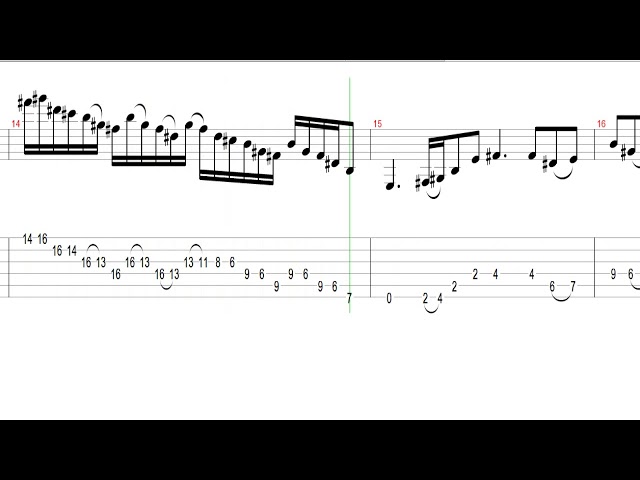 名ギターソロ】エリック・ジョンソン トレードマーク ギターTAB譜