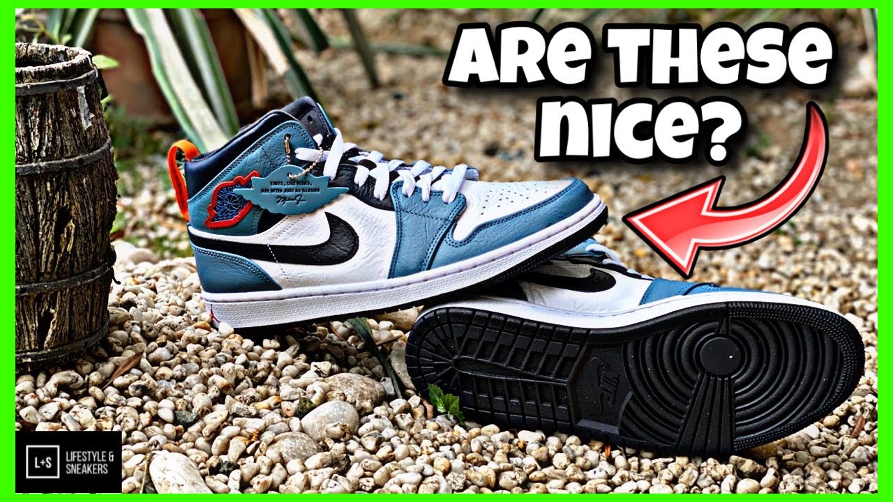 AIR JORDAN 1 MID FACETASM - YouTube