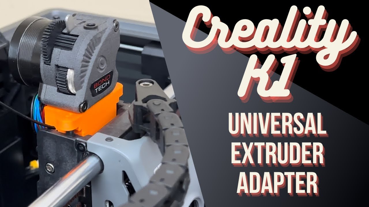 Creality K1 Extruder Mod - YouTube