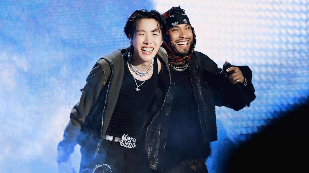 BTS J-HOPE & Miguel Perform 'Sweet Dreams' LIVE in LA FULL FANCAM