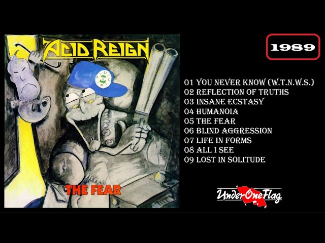 Acid Reign - The Fear (1989) Full Album, UK Thrash Metal, Under