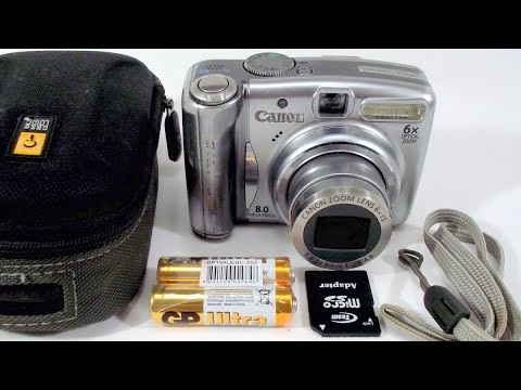 Canon A720 is. PowerShot PC1251. - YouTube