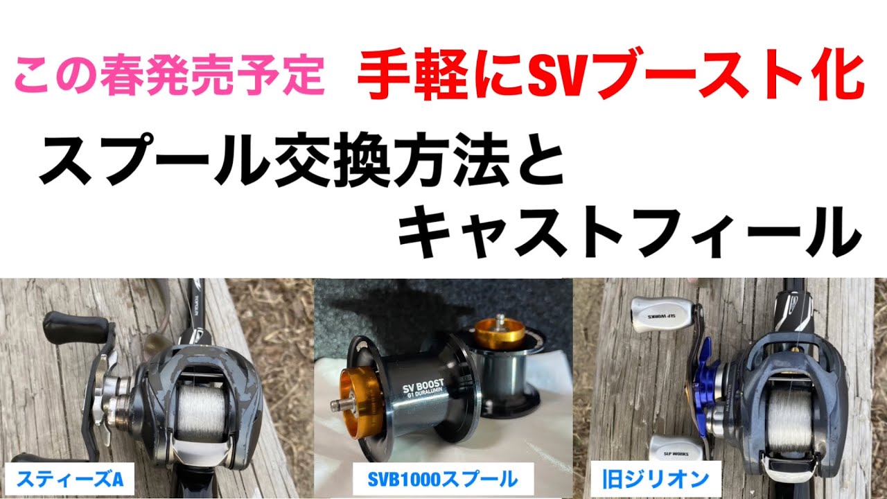 067 Easy SV Boost: New spool replacement method and impressions