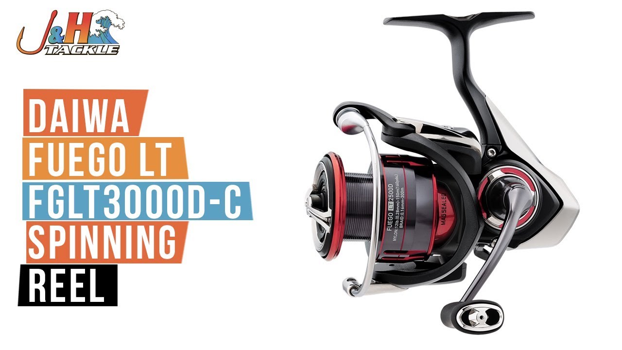 Daiwa Fuego LT FGLT3000D-C Spinning Reel | J&H Tackle - YouTube