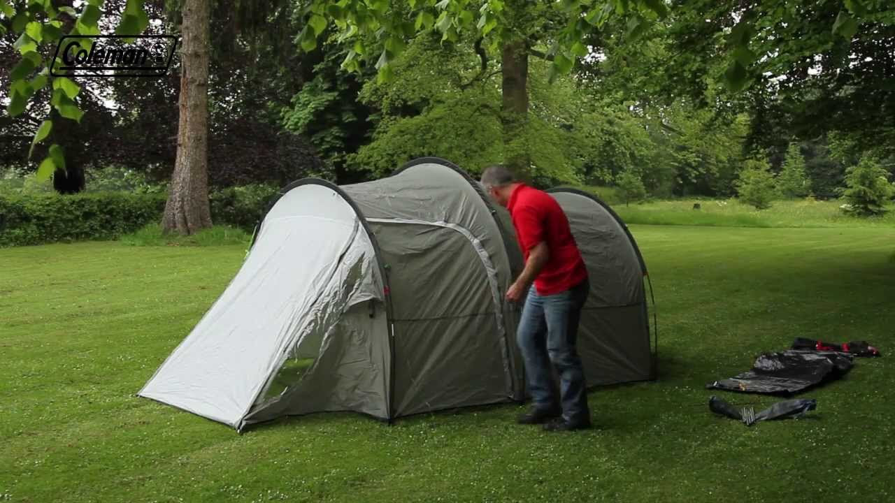 Coleman® Coastline 3 Plus - Touring & Weekend Camping Tent - YouTube