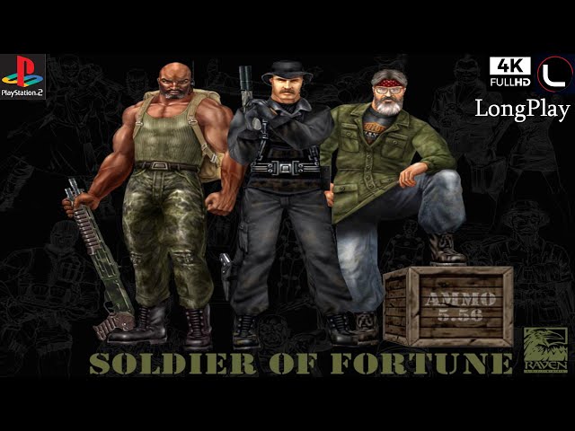 PS2 - Soldier of Fortune: Gold Edition - LongPlay [4K:60FPS