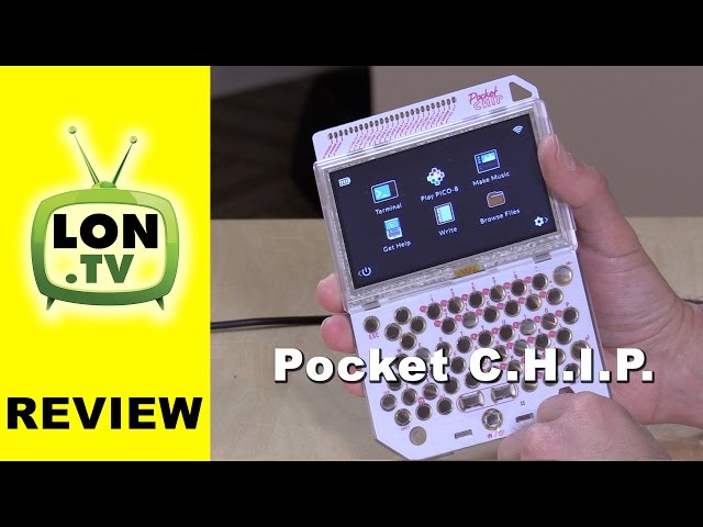 Pocket CHIP Review - Enclosure for the $9 C.H.I.P. Mini Computer