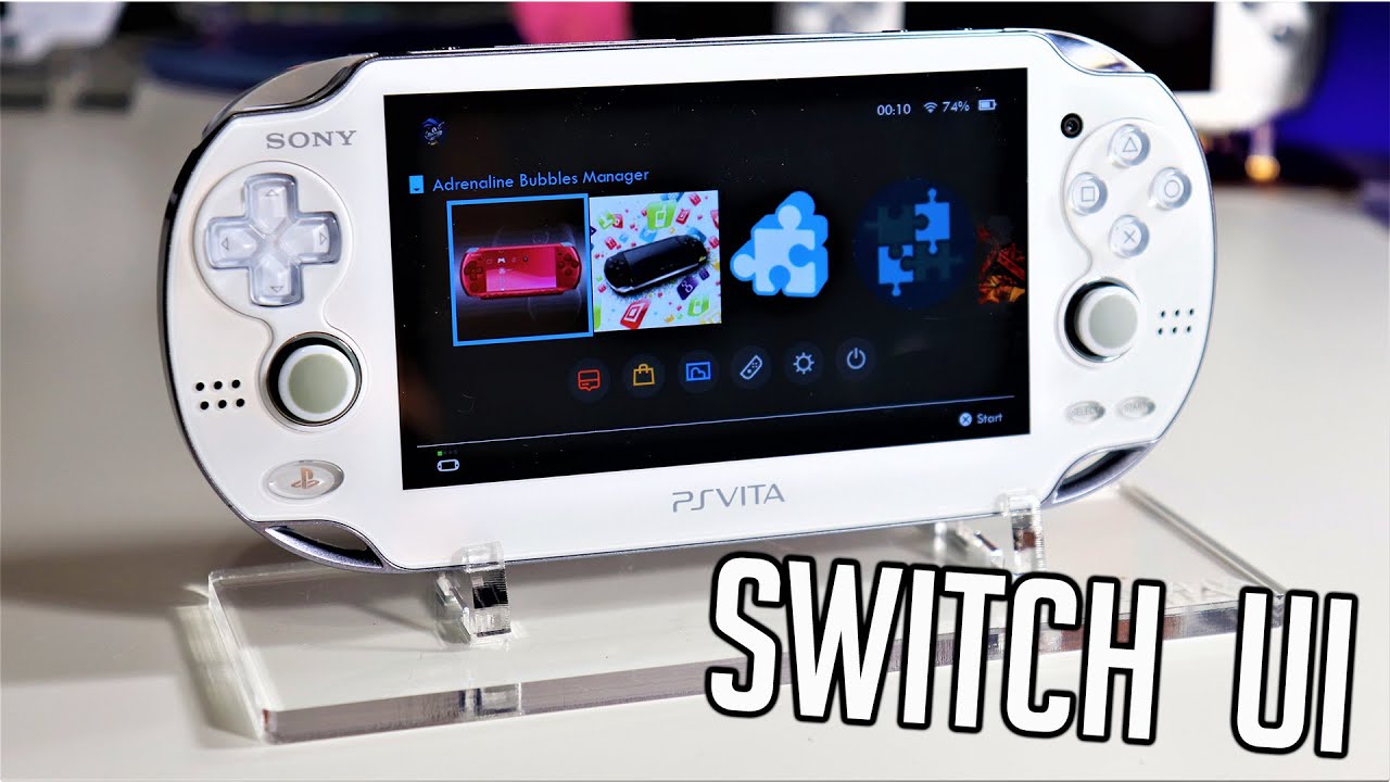 PS Vita Hack: How To Install Nintendo Switch UI App | Tutorial
