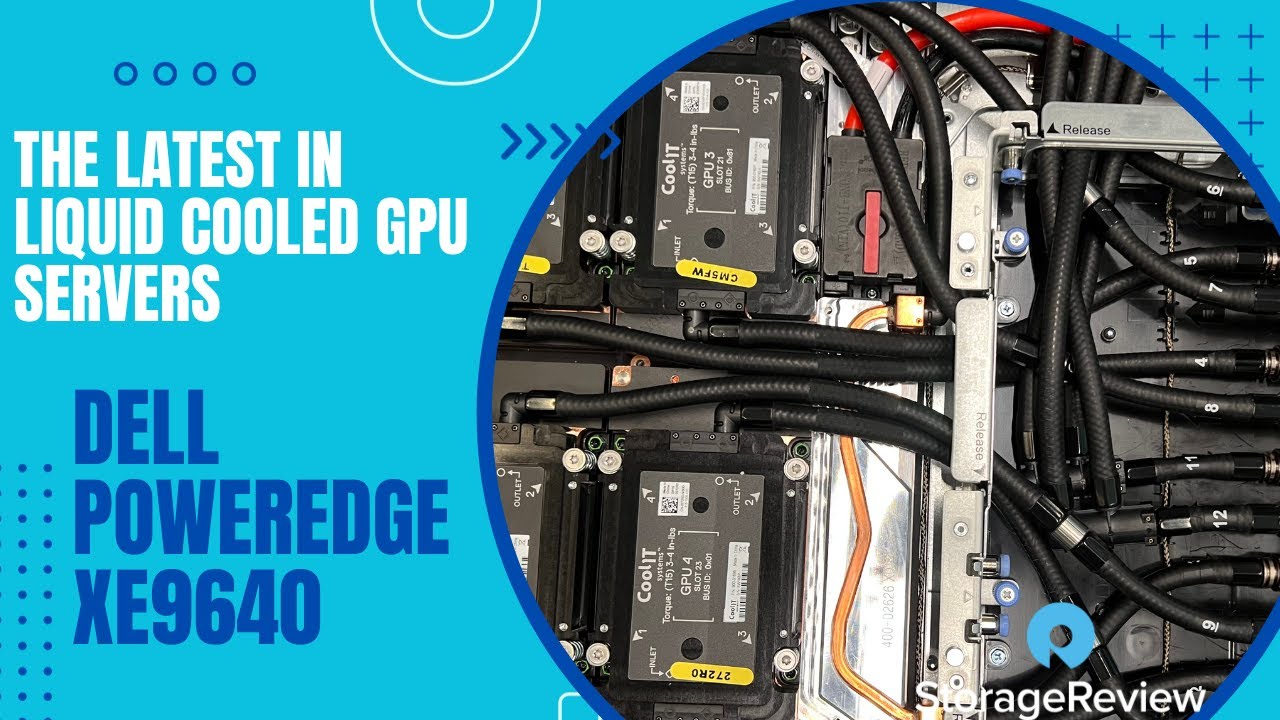 Dell PowerEdge XE9640 Liquid-Cooled GPU Server Deep Dive