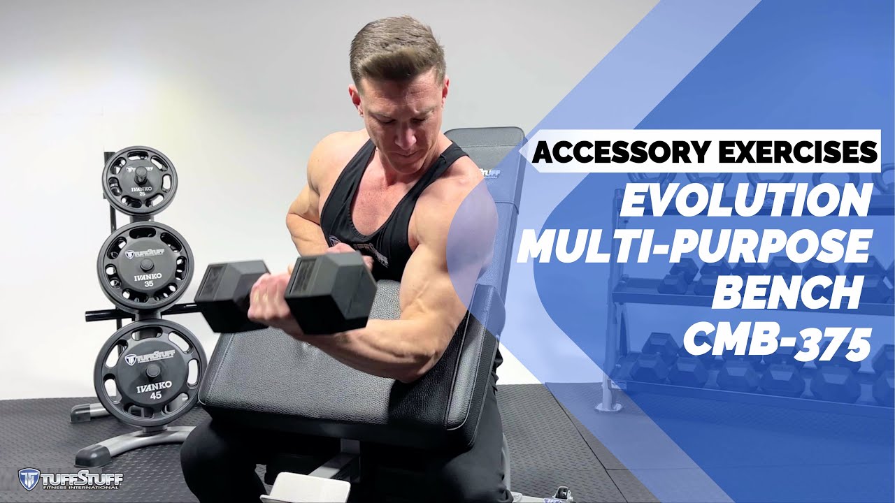 Evolution Multi-Purpose Bench (CMB-375) Accessory Exercises