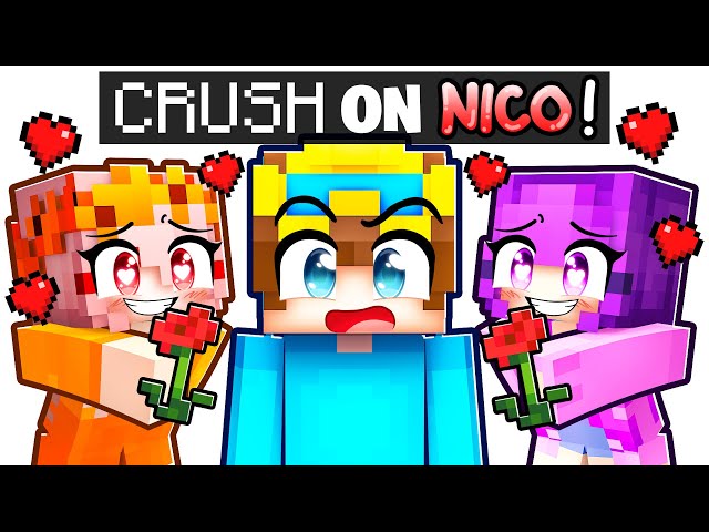 Everyone Has A CRUSH On NICO In Minecraft! - YouTube