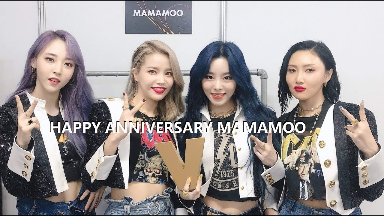 Happy 8th anniversary MAMAMOO! - YouTube