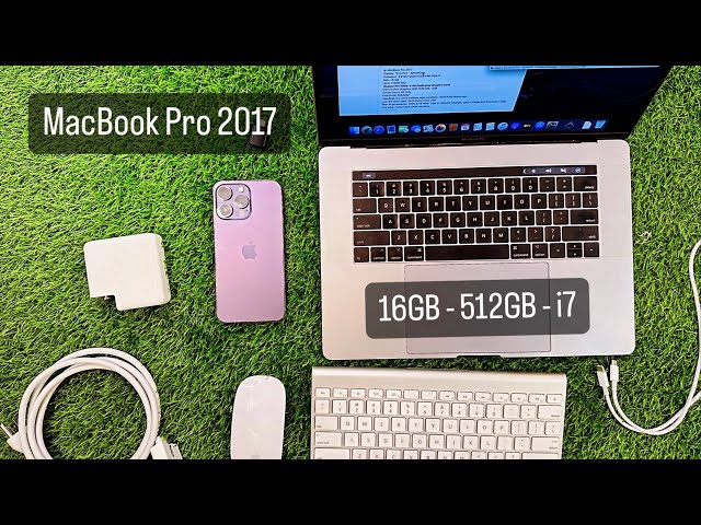 MacBook Pro 2017, 2.9Ghz, i7, 16GB, 512GB, 4GB Dedicated Card
