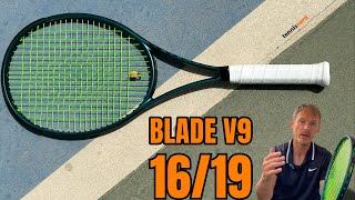 Wilson Blade 98 V9 16/19 Review - YouTube
