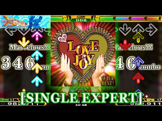 DDR X3】 LOVE & JOY [SINGLE EXPERT] 譜面確認＋クラップ - YouTube