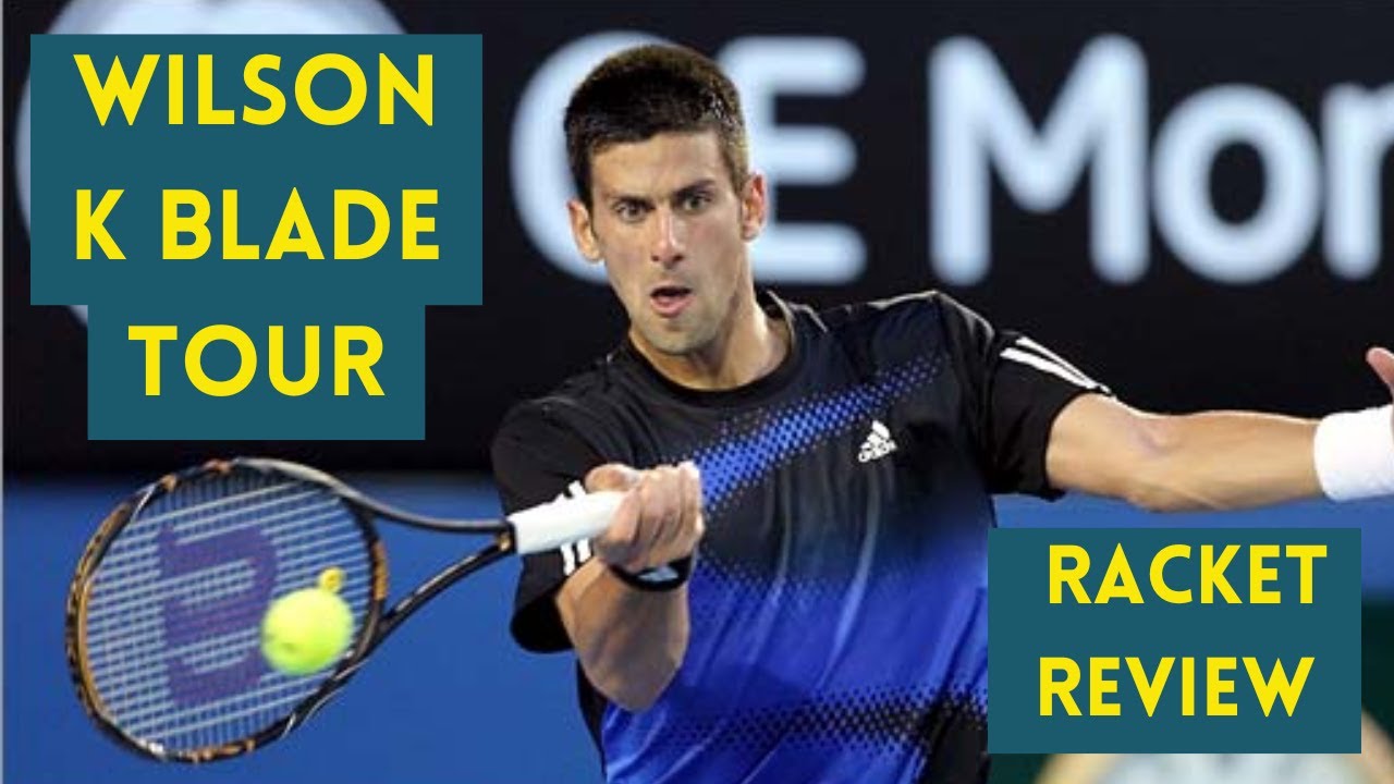Wilson K Blade Tour Tennis Racket Review - YouTube
