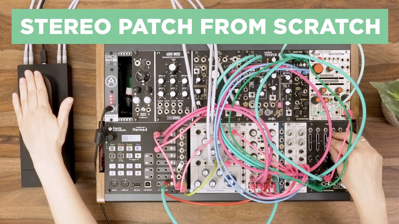 Stereo Patch From Scratch with Panic Girl featuring XPO, Buchla
