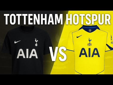 Tottenham's 2025/26 Away Kit vs Retro Yellow - YouTube