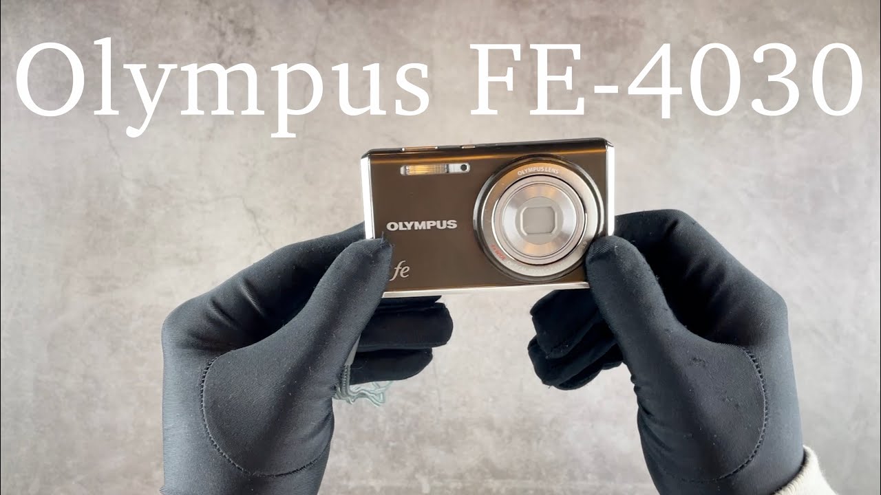 Unboxing Olympus FE-4030 CCD Camera | ASMR - YouTube
