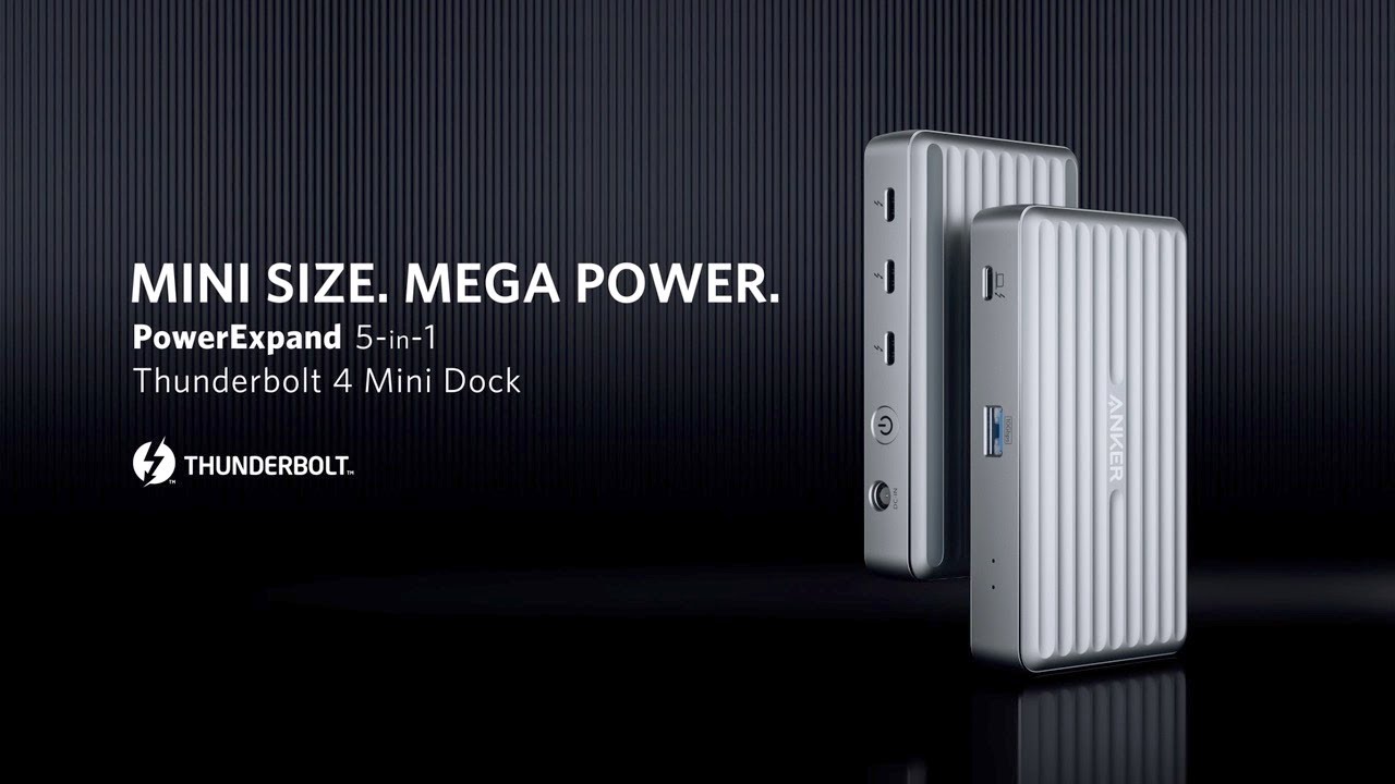 Anker PowerExpand 5-in-1 Thunderbolt 4 Mini Dock |ドッキング