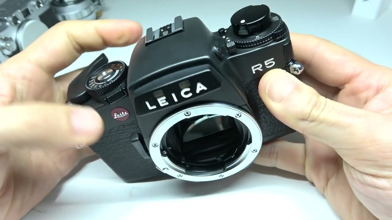 LEICA ライカ 一眼レフ R5 ブラック - YouTube