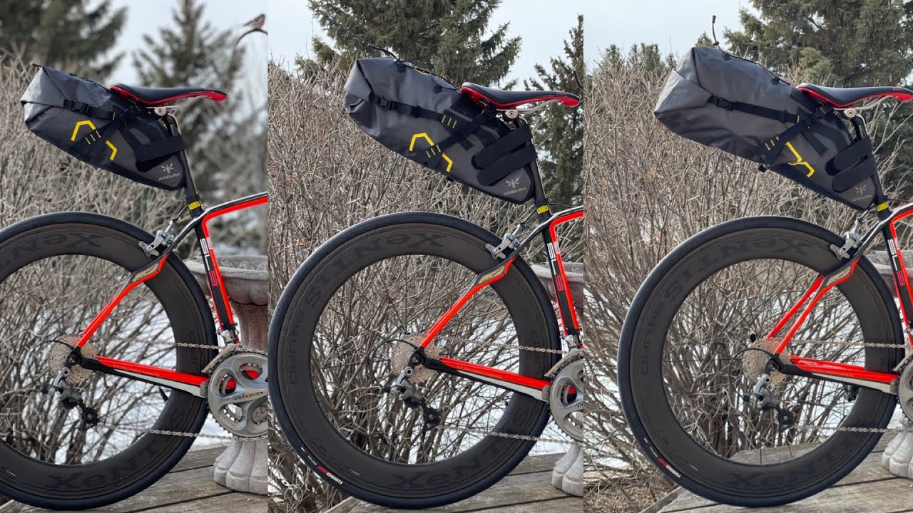 Review of the 9, 14 & 17 L Apidura saddlebags for BikePacking the