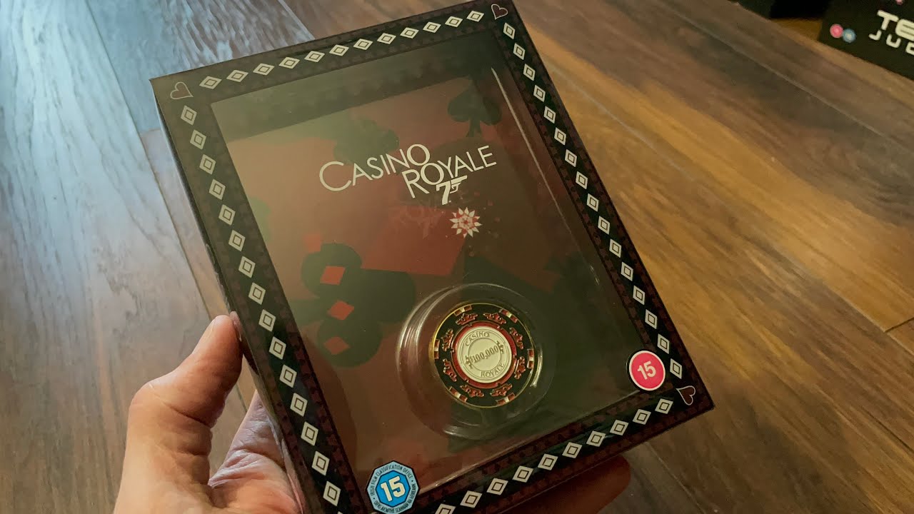 Casino Royale TitansOfCult 4k UltraHD Blu-ray steelbook Unboxing