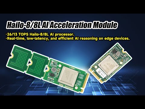 Hailo 8/8L AI acceleration module for Raspberry Pi 5 - YouTube