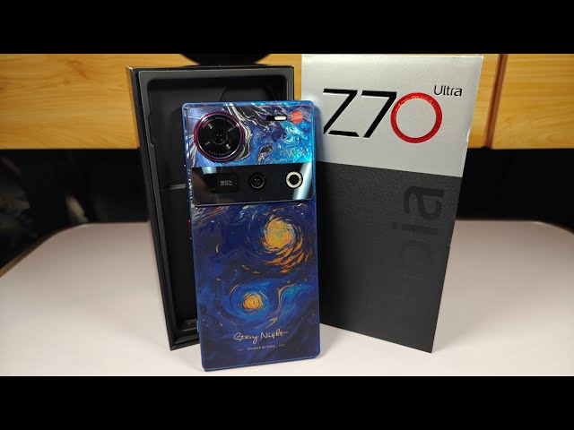 Nubia Z70 Ultra Starry Night Unboxing and a Quick Hands On - YouTube
