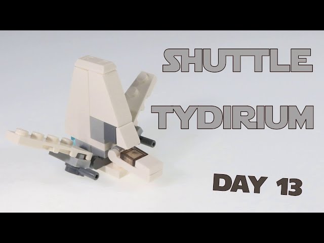 T-4a Lambda Class Shuttle - Day 13 Lego Star Wars Advent Calendar