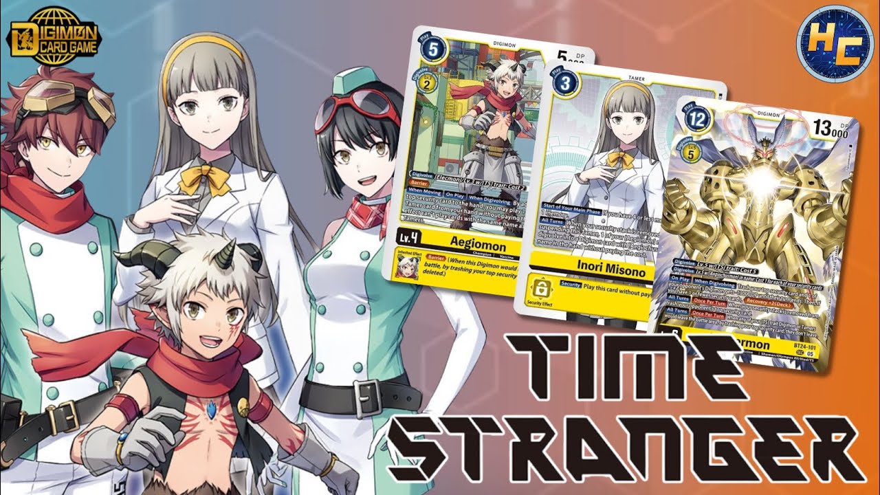 BT-24 Time Stranger Set Review - Aegio is a Hero! - Digimon TCG
