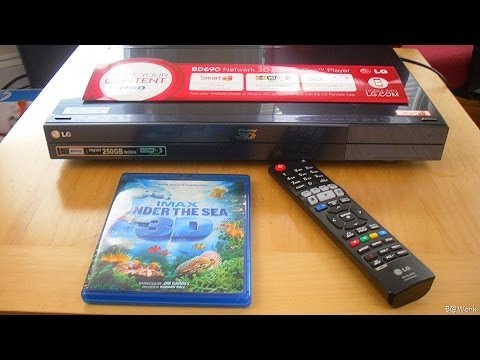 LG BD690 Network 3D Blu-Ray Player Review| Booredatwork - YouTube
