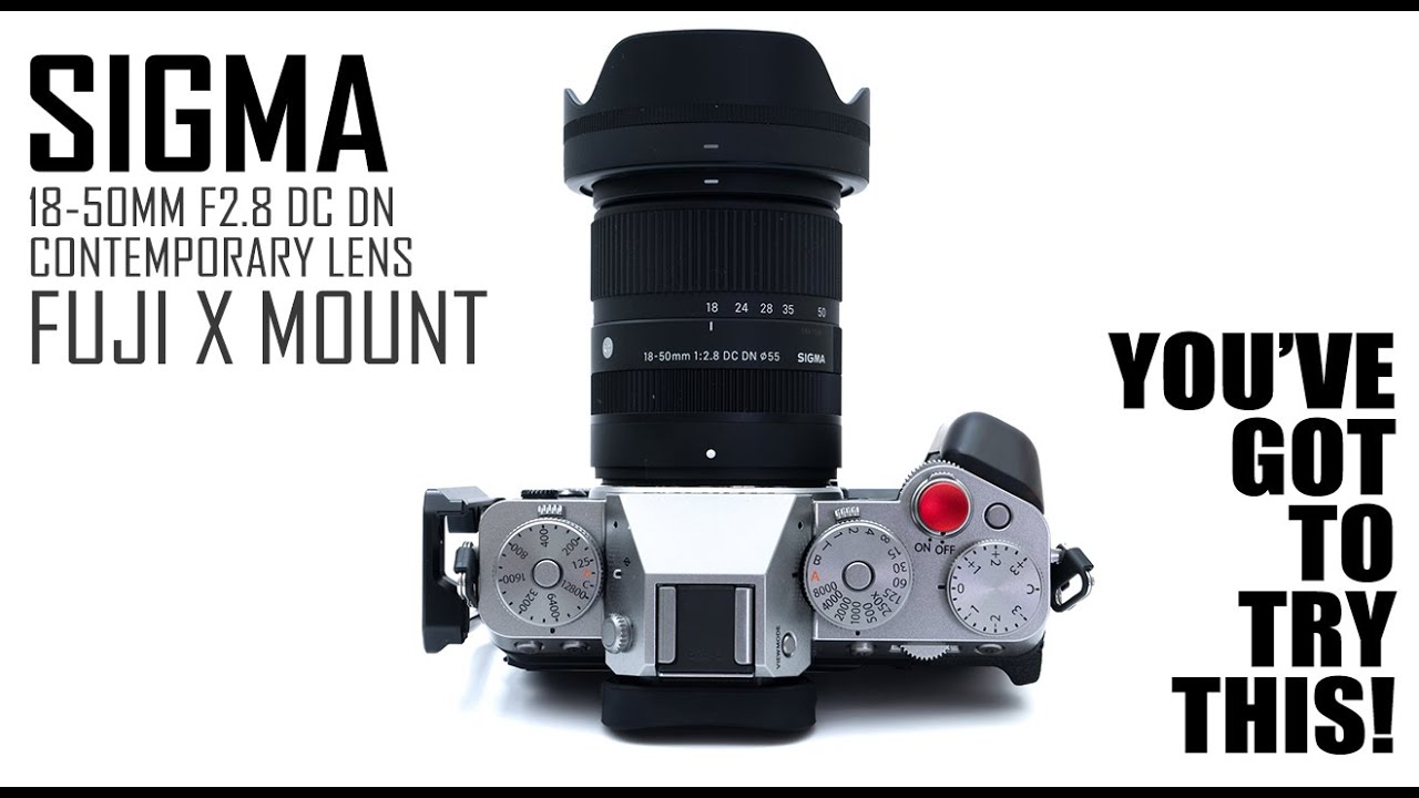 Sigma 18-50mm f/2.8 for Fuji - YouTube