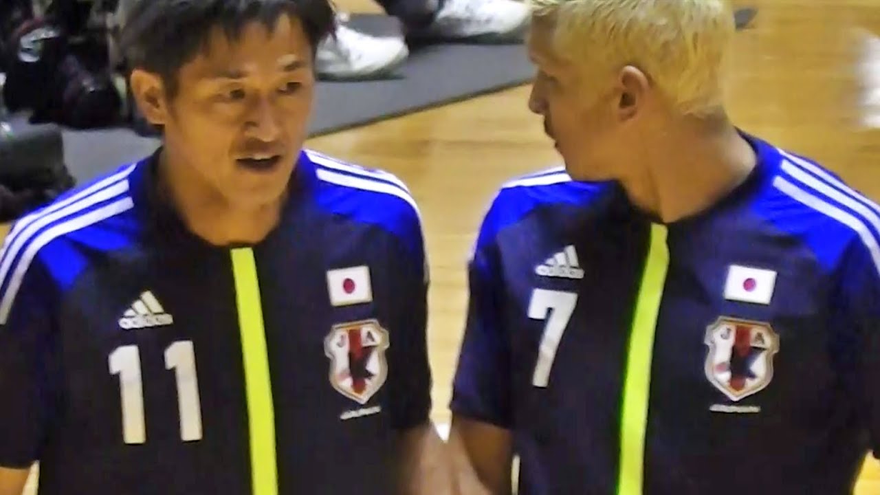 貴重なキングカズ（adidas履いた）初フットサル日本代表・三浦知良選手
