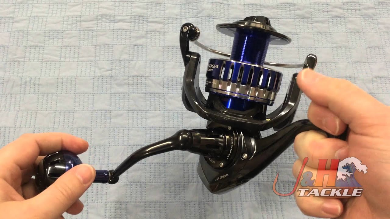 Daiwa 2015 Saltiga SALTIGA6500H Spinning Reel | J&H Tackle - YouTube